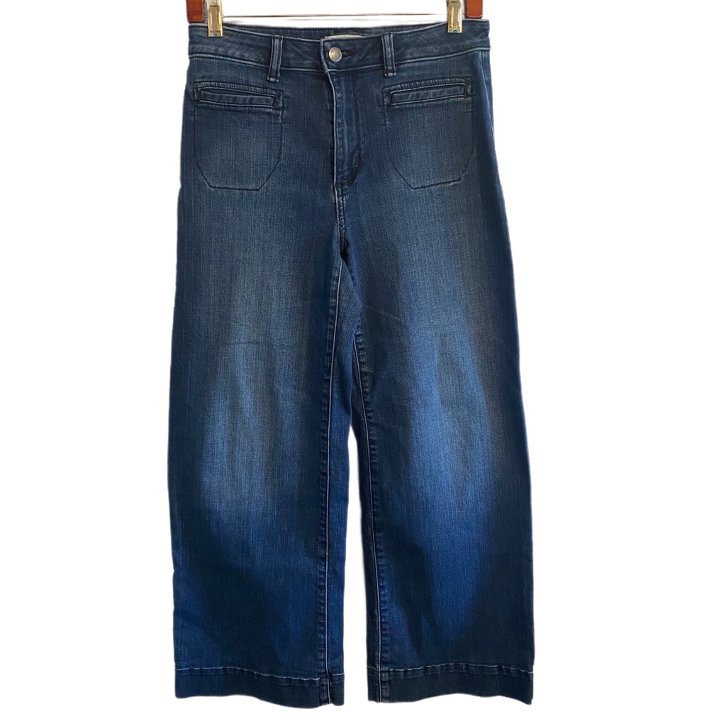 Sonoma Indigo WideLeg Denim Size 6